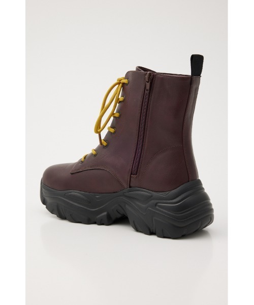 RODEO CROWNS WIDE BOWL(ロデオクラウンズワイドボウル)の「レースアップ ボリュームブーツ(ブーツ・レディース・ブラック/ダークグリーン/マジェンタ・MEDIUM/LARGE)」の17枚目の写真