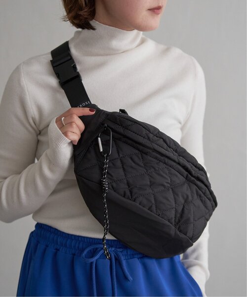 notch.(ノッチ)の「キルトボディバッグ(ボディバッグ/ウエストポーチ・レディース・ブラック/カーキ/グレー・ONESIZE)」の5枚目の写真