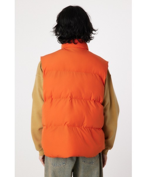 RODEO CROWNS WIDE BOWL（ロデオクラウンズワイドボウル）の「stand-neck パディングベスト（ベスト・メンズ・オレンジ/マルチ/ブラック・MEDIUM/LARGE）」の21枚目の写真