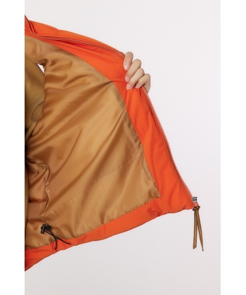 RODEO CROWNS WIDE BOWL（ロデオクラウンズワイドボウル）の「stand-neck パディングベスト（ベスト・メンズ・オレンジ/マルチ/ブラック・MEDIUM/LARGE）」の16枚目の写真