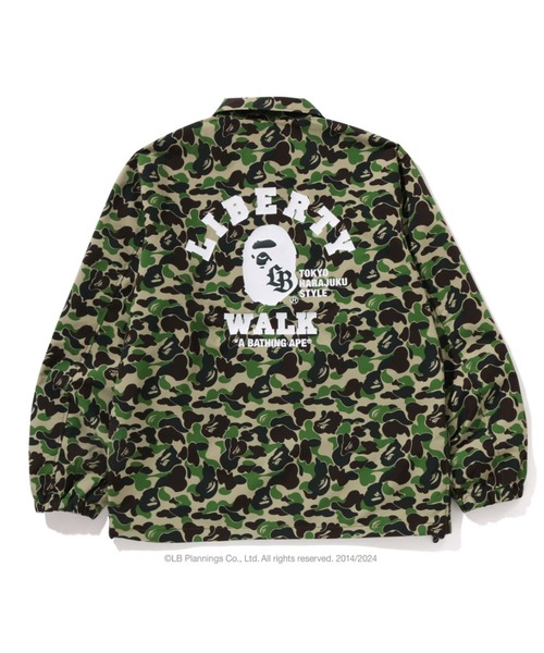 BAPE X LBWK - ABC CAMO COACH JACKET（ミリタリージャケット）｜A