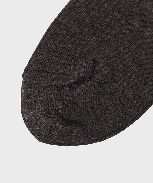 TAKEO KIKUCHI（タケオキクチ）の「ウール混リブソックス（ソックス/靴下・メンズ・ブルー系その他/ダークグレー/ボルドー・00）」の6枚目の写真