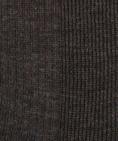 TAKEO KIKUCHI（タケオキクチ）の「ウール混リブソックス（ソックス/靴下・メンズ・ブルー系その他/ダークグレー/ボルドー・00）」の8枚目の写真