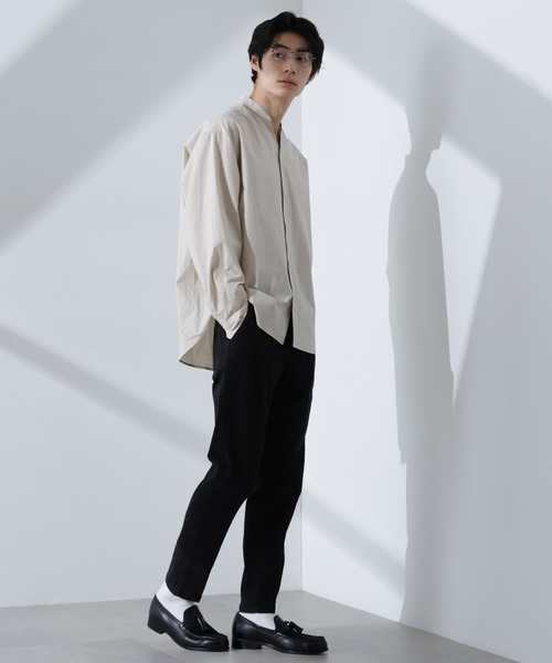 NANO universe（ナノユニバース）の「NORMANBROS別注 ストレッチイージーデニム（デニムパンツ・メンズ・ブラック/ライトブルー/ネイビー・L/M）」の6枚目の写真