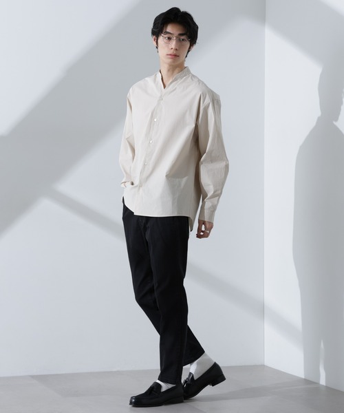 NANO universe（ナノユニバース）の「NORMANBROS別注 ストレッチイージーデニム（デニムパンツ・メンズ・ブラック/ライトブルー/ネイビー・L/M）」の7枚目の写真