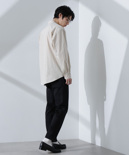 NANO universe（ナノユニバース）の「NORMANBROS別注 ストレッチイージーデニム（デニムパンツ・メンズ・ブラック/ライトブルー/ネイビー・L/M）」の9枚目の写真