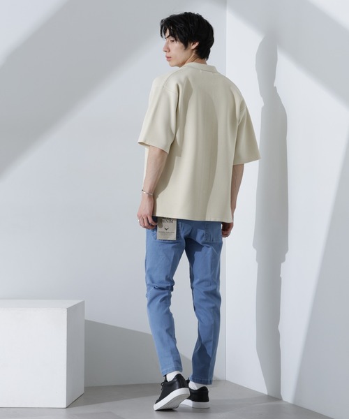 NANO universe（ナノユニバース）の「NORMANBROS別注 ストレッチイージーデニム（デニムパンツ・メンズ・ブラック/ライトブルー/ネイビー・L/M）」の17枚目の写真