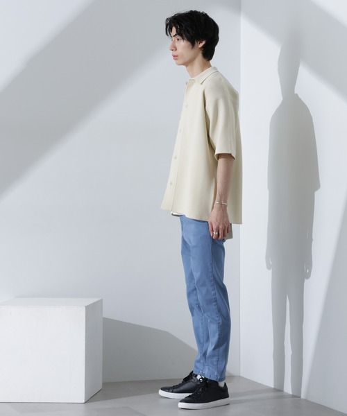 NANO universe（ナノユニバース）の「NORMANBROS別注 ストレッチイージーデニム（デニムパンツ・メンズ・ブラック/ライトブルー/ネイビー・L/M）」の15枚目の写真