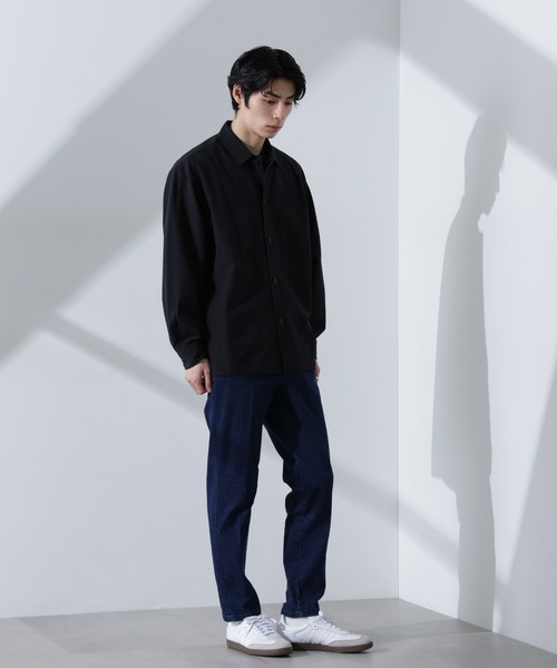 NANO universe（ナノユニバース）の「NORMANBROS別注 ストレッチイージーデニム（デニムパンツ・メンズ・ブラック/ライトブルー/ネイビー・L/M）」の19枚目の写真