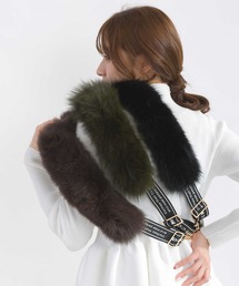 PICCIN PERLA（ピッチンペルラ）の「フォックスファーマルチストラップ（スマホケース/カバー）」