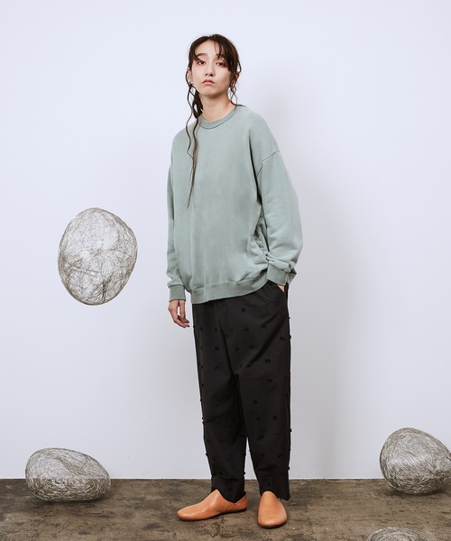 Dulcamara（ドゥルカマラ）の「LogoカットJQイージースラックス（スラックス・メンズ・ブラック/ブルーグレー・2/0/1）」の7枚目の写真