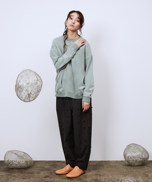 Dulcamara（ドゥルカマラ）の「LogoカットJQイージースラックス（スラックス・メンズ・ブラック/ブルーグレー・2/0/1）」の8枚目の写真