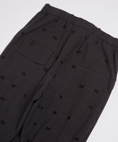 Dulcamara（ドゥルカマラ）の「LogoカットJQイージースラックス（スラックス・メンズ・ブラック/ブルーグレー・2/0/1）」の12枚目の写真