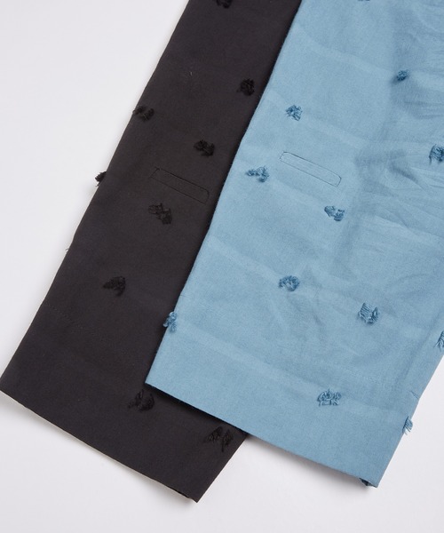 Dulcamara（ドゥルカマラ）の「LogoカットJQイージースラックス（スラックス・メンズ・ブラック/ブルーグレー・2/0/1）」の15枚目の写真