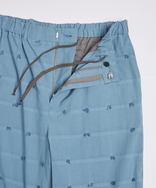 Dulcamara（ドゥルカマラ）の「LogoカットJQイージースラックス（スラックス・メンズ・ブラック/ブルーグレー・2/0/1）」の13枚目の写真