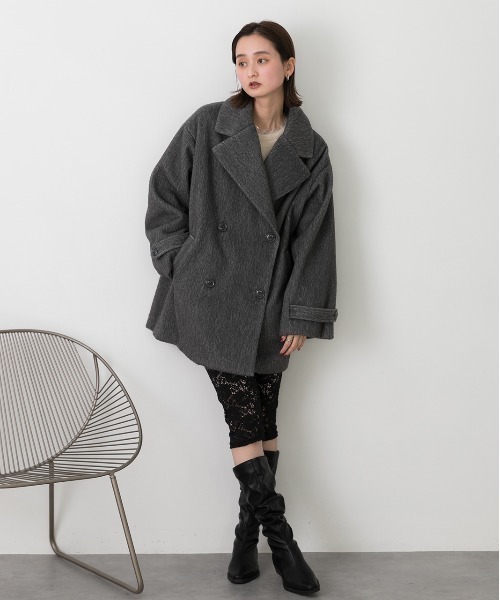 ad thie(アドティエ)の「ギャザー ロングブーツ(ブーツ・レディース・ダークブラウン/ブラック・MEDIUM/LARGE)」の13枚目の写真