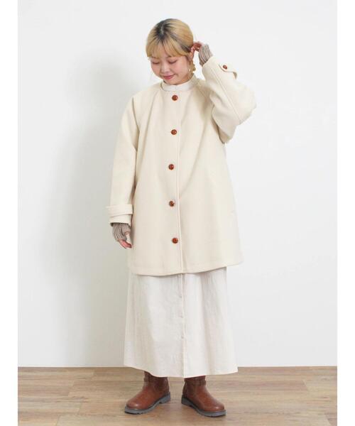 Samansa Mos2（サマンサ モスモス）の「ぽこぽこアームウォーマー（手袋・レディース・モカ/オフホワイト・F）」の9枚目の写真