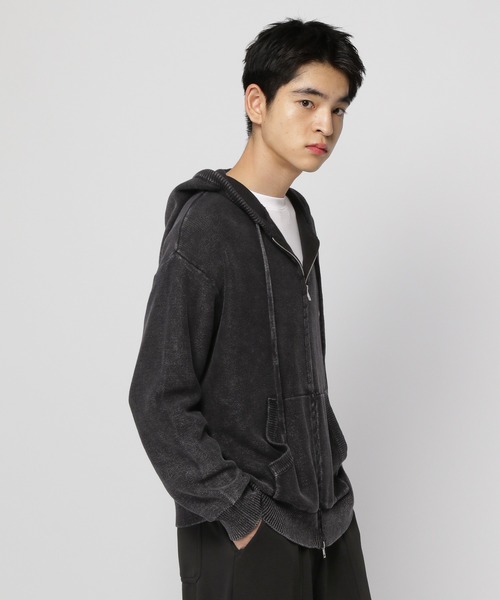 セール】3.3 Field Trip／ピグメントニットパーカー（パーカー）｜3.3