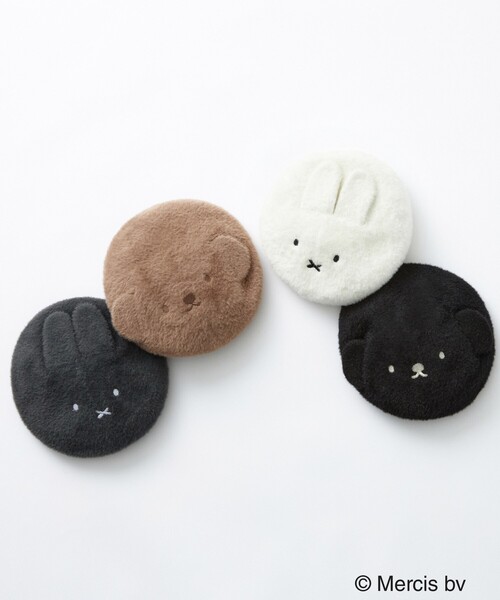 【nahoo♪】ミッフィー OLIVE des OLIVE ボアベレー帽 nahoo♪】ミッフィー OLIVE des OLIVE ボアベレー帽 nahoo
