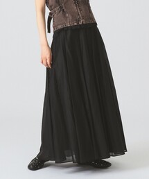 Ray BEAMS | エアリー シアー フレア スカート(スカート)