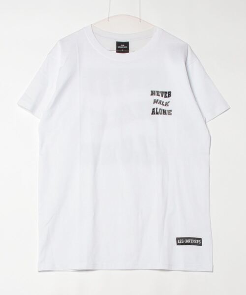 LES (ART)ISTS(レスアーティスト)の「LES(ART)ISTS/レスアーティスト/T-WALK(Tシャツ/カットソー・メンズ・ホワイト×ピンク/イエロー/ピンク/ブラック/ホワイト・S/M/L/XL)」の2枚目の写真