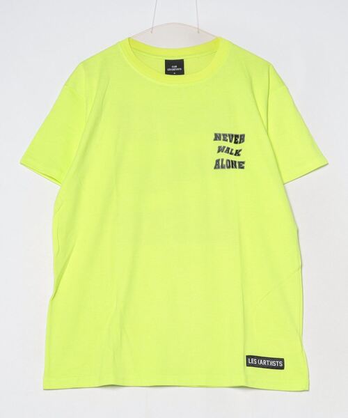 LES (ART)ISTS(レスアーティスト)の「LES(ART)ISTS/レスアーティスト/T-WALK(Tシャツ/カットソー・メンズ・ホワイト×ピンク/イエロー/ピンク/ブラック/ホワイト・S/M/L/XL)」の4枚目の写真