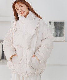 mysty woman | マフラーツキノーカラーブルゾン  202904(ブルゾン)