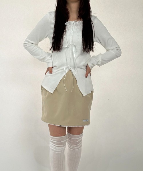 tシャツ TROIS RIBBON TOPS/トロワリボントップス レディース TROIS RIBBON TOPS/トロワリボントップス（Tシャツ/カットソー