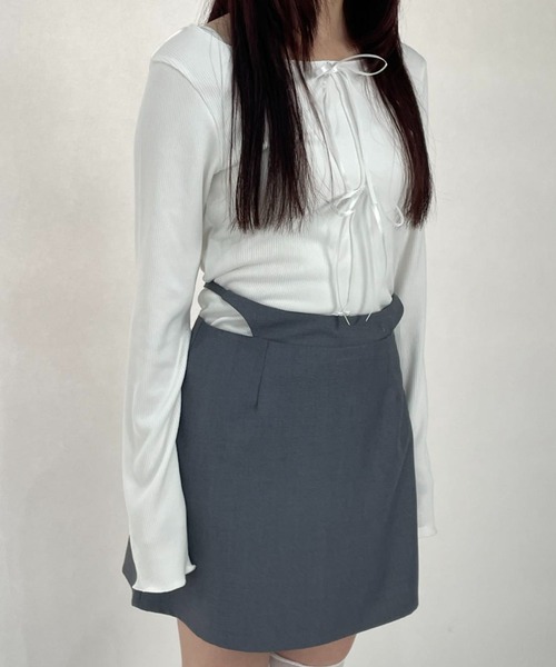 tシャツ TROIS RIBBON TOPS/トロワリボントップス レディース TROIS RIBBON TOPS/トロワリボントップス（Tシャツ/カットソー