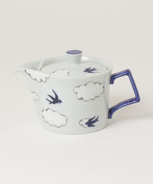 有田焼 雲つばめ ポット KRT（食器）｜salle de bal（サルデバル） 6,160円