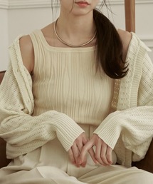 moi tytto | ランダムニットタンク(タンクトップ)