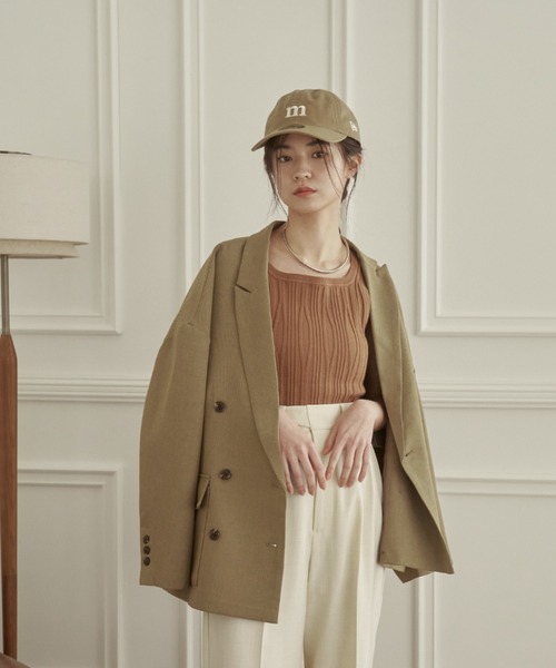 moi tytto（モイテュット）の「ランダムニットタンク（タンクトップ・レディース・ナチュラル/ブラック/ブラウン・FREE）」の18枚目の写真