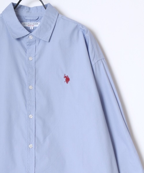 ブラウス シャツ U.S. POLO ASSN 長袖 ボタンダウン レギュラーサイズ シャツ レディース メンズ セール】U.S. POLO ASSN 長袖 ボタンダウン レギュラーサイズ