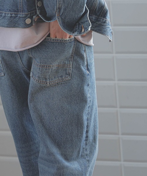 Em119様以外の方のご購入はお控え下さい。デュアルシフト (訳あり) BAYFLOW｜[セットアップ可]ヴィンテージライクデニムパンツ