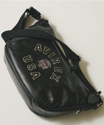 AVIREX | VARSITY LEATHER SHOULDER BAG/バーシティーレザーショルダーバッグ(ショルダーバッグ)