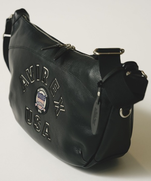 VARSITY LEATHER SHOULDER BAG/バーシティーレザーショルダー