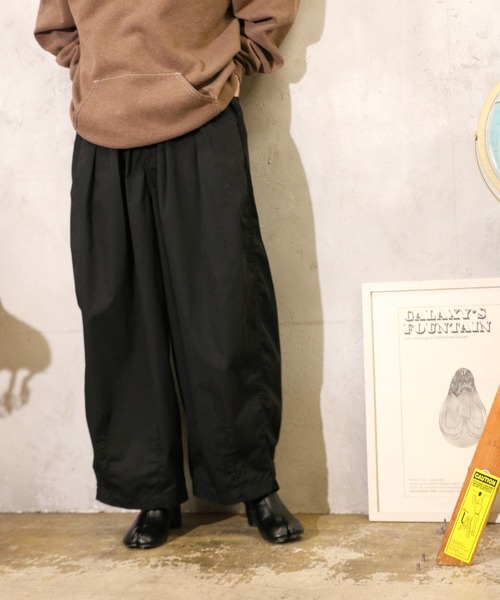 セール】HARVESTY / ハーベスティー CIRCUS PANTS COMA COTTON
