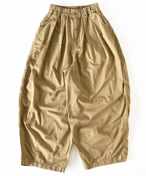 HARVESTY（ハーベスティ）の「HARVESTY / ハーベスティー CIRCUS PANTS COMA COTTON GARBERDINE CLOTH サーカスパンツ ギャバジン（その他パンツ・レディース・ブラック/オリーブ/ベージュ・1/0/2）」の11枚目の写真