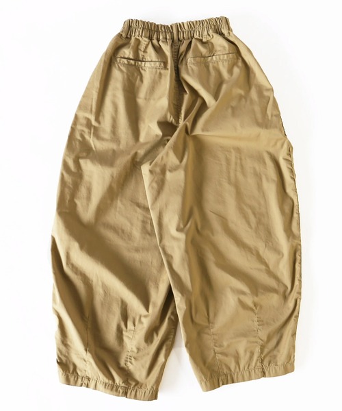 HARVESTY（ハーベスティ）の「HARVESTY / ハーベスティー CIRCUS PANTS COMA COTTON GARBERDINE CLOTH サーカスパンツ ギャバジン（その他パンツ・レディース・ブラック/オリーブ/ベージュ・1/0/2）」の12枚目の写真