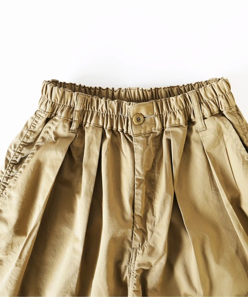 HARVESTY（ハーベスティ）の「HARVESTY / ハーベスティー CIRCUS PANTS COMA COTTON GARBERDINE CLOTH サーカスパンツ ギャバジン（その他パンツ・レディース・ブラック/オリーブ/ベージュ・1/0/2）」の14枚目の写真