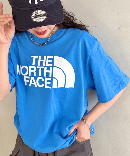 THE NORTH FACE(ザノースフェイス)の「国内未発売 USモデル THE NORTH FACE(ザ・ノースフェイス)/オーバーサイズ ハーフドーム ロゴTシャツ/M S/S HALF DOME TEE(Tシャツ/カットソー・レディース・ブルー/グレー/ブラック/カーキ/ホワイト/アイボリー/ライトブルー・L/S/XL/M)」の7枚目の写真