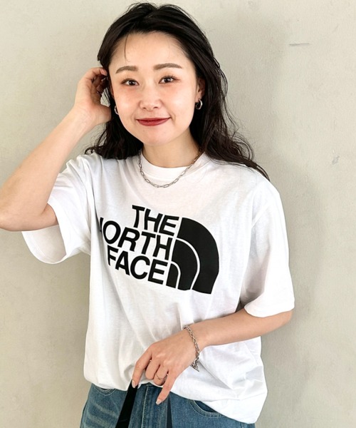 THE NORTH FACE(ザノースフェイス)の「国内未発売 USモデル THE NORTH FACE(ザ・ノースフェイス)/オーバーサイズ ハーフドーム ロゴTシャツ/M S/S HALF DOME TEE(Tシャツ/カットソー・レディース・ブルー/グレー/ブラック/カーキ/ホワイト/アイボリー/ライトブルー・L/S/XL/M)」の11枚目の写真