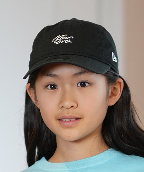 NEW ERA(ニューエラ)の「NEW ERA/ニューエラ キッズ キャップ 帽子 Youth 9TWENTY Handwritten Logo ブラック 14392075(キャップ・キッズ・ブラック・YOUTH)」の10枚目の写真