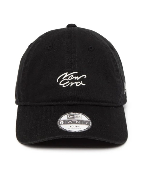 NEW ERA(ニューエラ)の「NEW ERA/ニューエラ キッズ キャップ 帽子 Youth 9TWENTY Handwritten Logo ブラック 14392075(キャップ・キッズ・ブラック・YOUTH)」の3枚目の写真