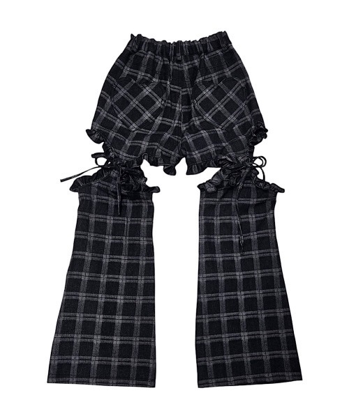 lilLilly（リルリリー）の「ハートポケットデニムパンツ（デニムパンツ・レディース・ブルー/ブラック/インディゴブルー・FREE）」の4枚目の写真