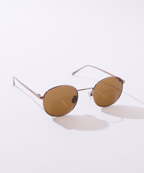 RIVE DROITE（リヴドロワ）の「【こなれ感を演出】メタルフレームサングラス（サングラス・レディース・ブラウン/シルバー・FREE）」の6枚目の写真