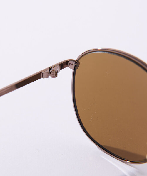 RIVE DROITE（リヴドロワ）の「【こなれ感を演出】メタルフレームサングラス（サングラス・レディース・ブラウン/シルバー・FREE）」の8枚目の写真