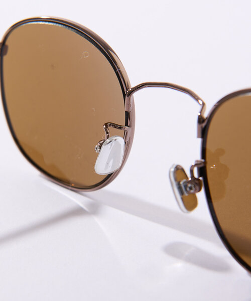 RIVE DROITE（リヴドロワ）の「【こなれ感を演出】メタルフレームサングラス（サングラス・レディース・ブラウン/シルバー・FREE）」の10枚目の写真
