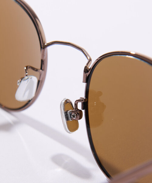 RIVE DROITE（リヴドロワ）の「【こなれ感を演出】メタルフレームサングラス（サングラス・レディース・ブラウン/シルバー・FREE）」の11枚目の写真