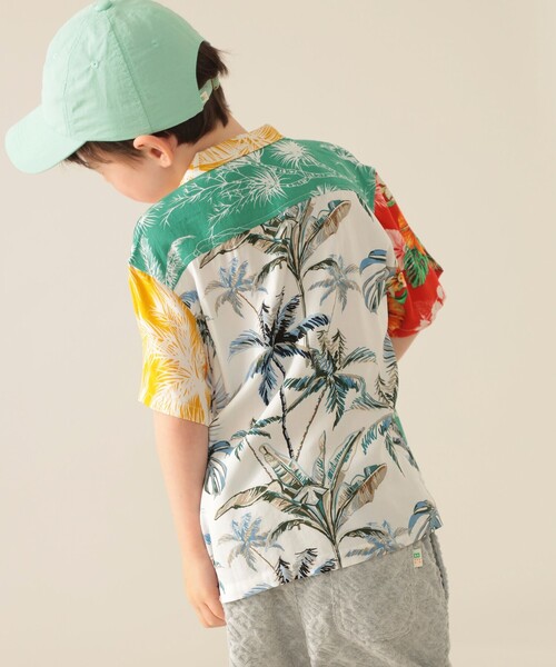 BEAMS mini（ビームスミニ）の「プリント レーヨン シャツ 2025S?（90～150cm）（シャツ/ブラウス・キッズ・ブラック/その他・140/150/90/110/120/130/100）」の17枚目の写真